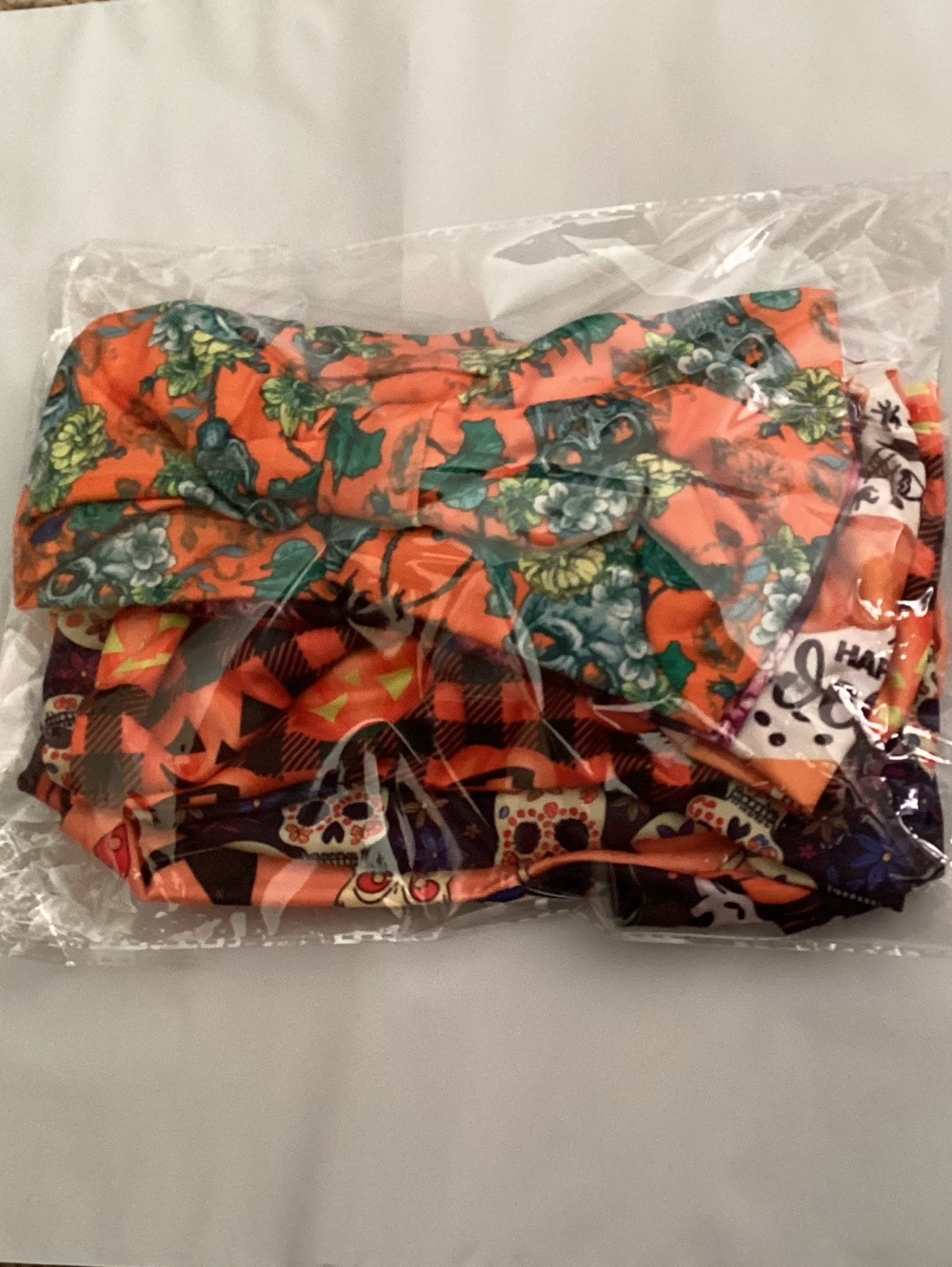 (A5) Set/7 Asst Elastic Halloween Headbands - Picture 11 of 11